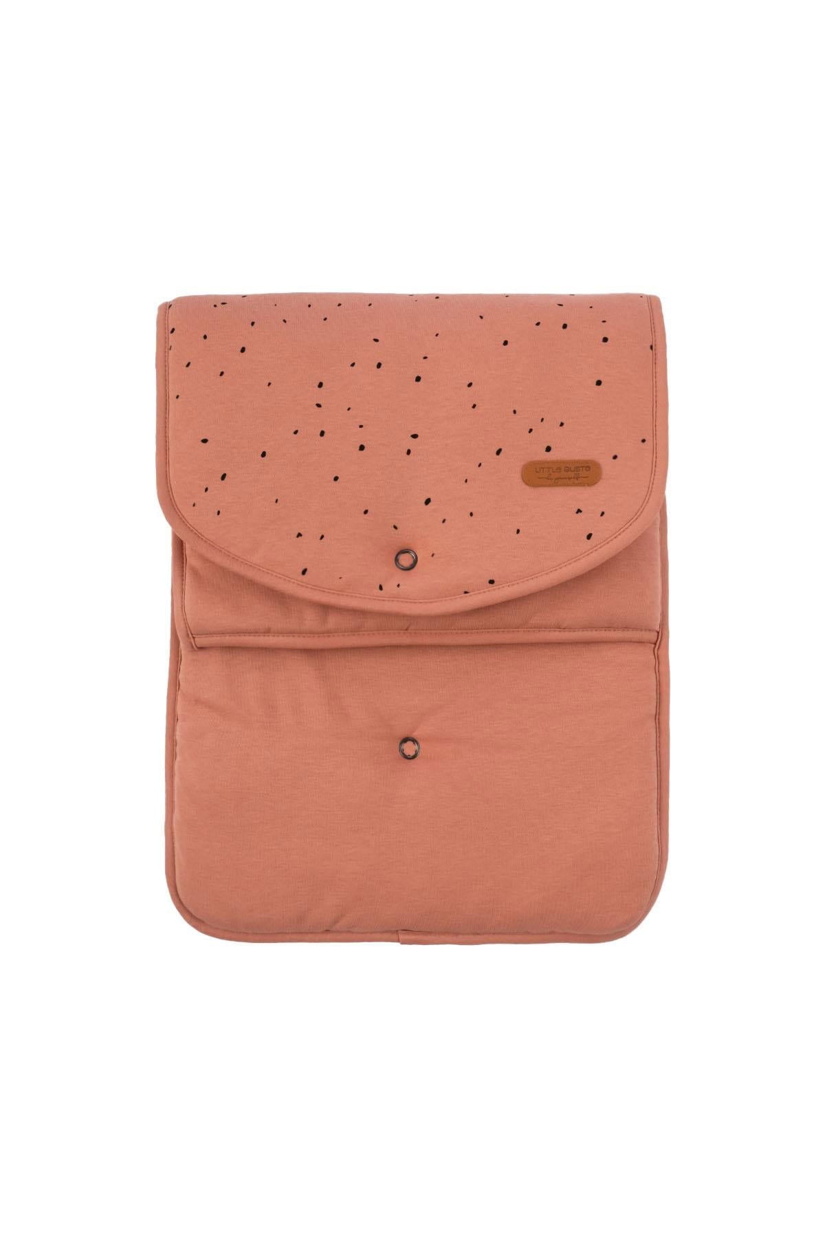 Cepli Alt Açma Minderi Çanta Cosmos Pembe Organik Pamuk - Riki Baby&Kids