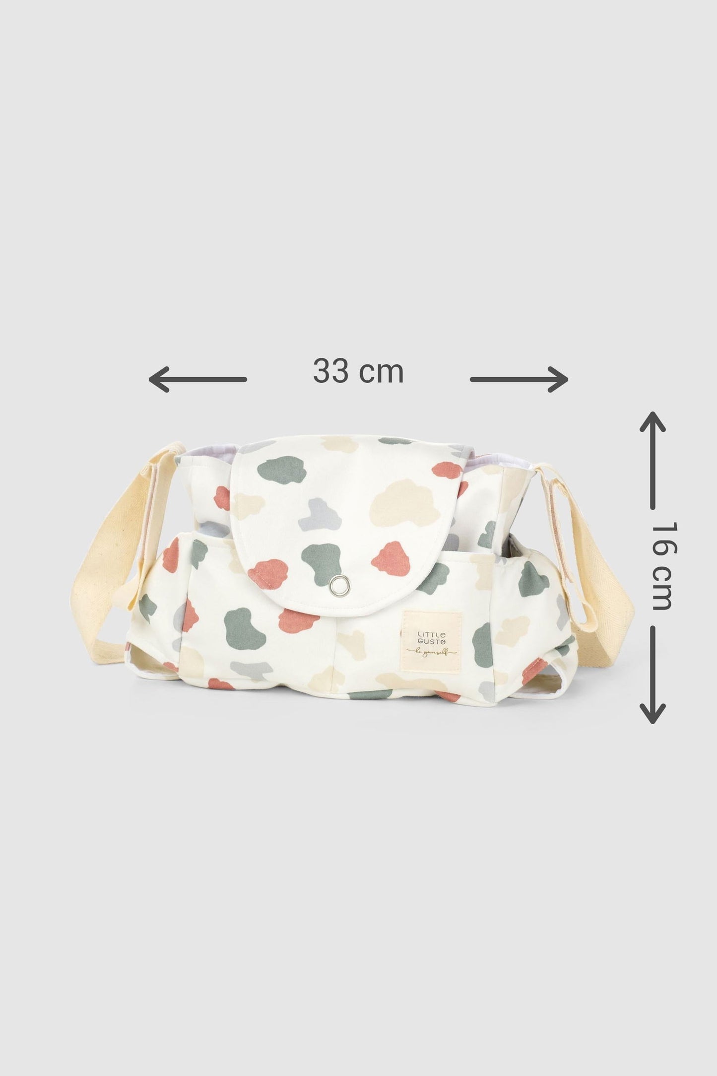 Sıvı Geçirmez Bebek Arabası Organizer Çantası Animal Desenli - Riki Baby&Kids
