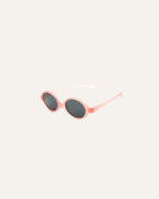 LOOKlight Boo Matte Pastel Pink bebek güneş gözlüğü, çapraz görünüm: oval pembe çerçeve
