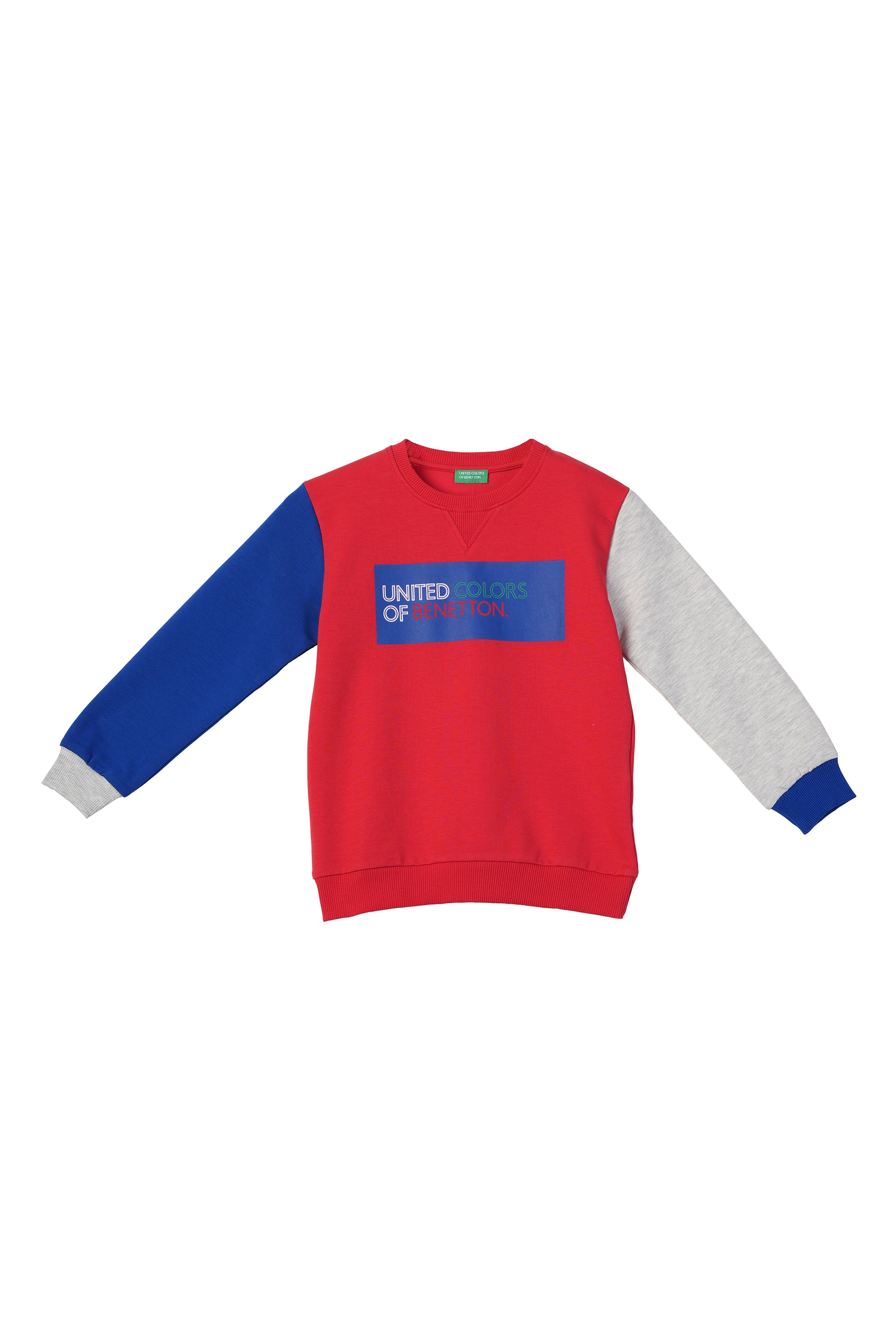 Benetton Kırmızı Mix Sweatshirt - Riki Baby&Kids