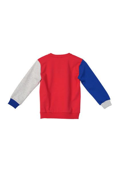 Benetton Kırmızı Mix Sweatshirt - Riki Baby&Kids