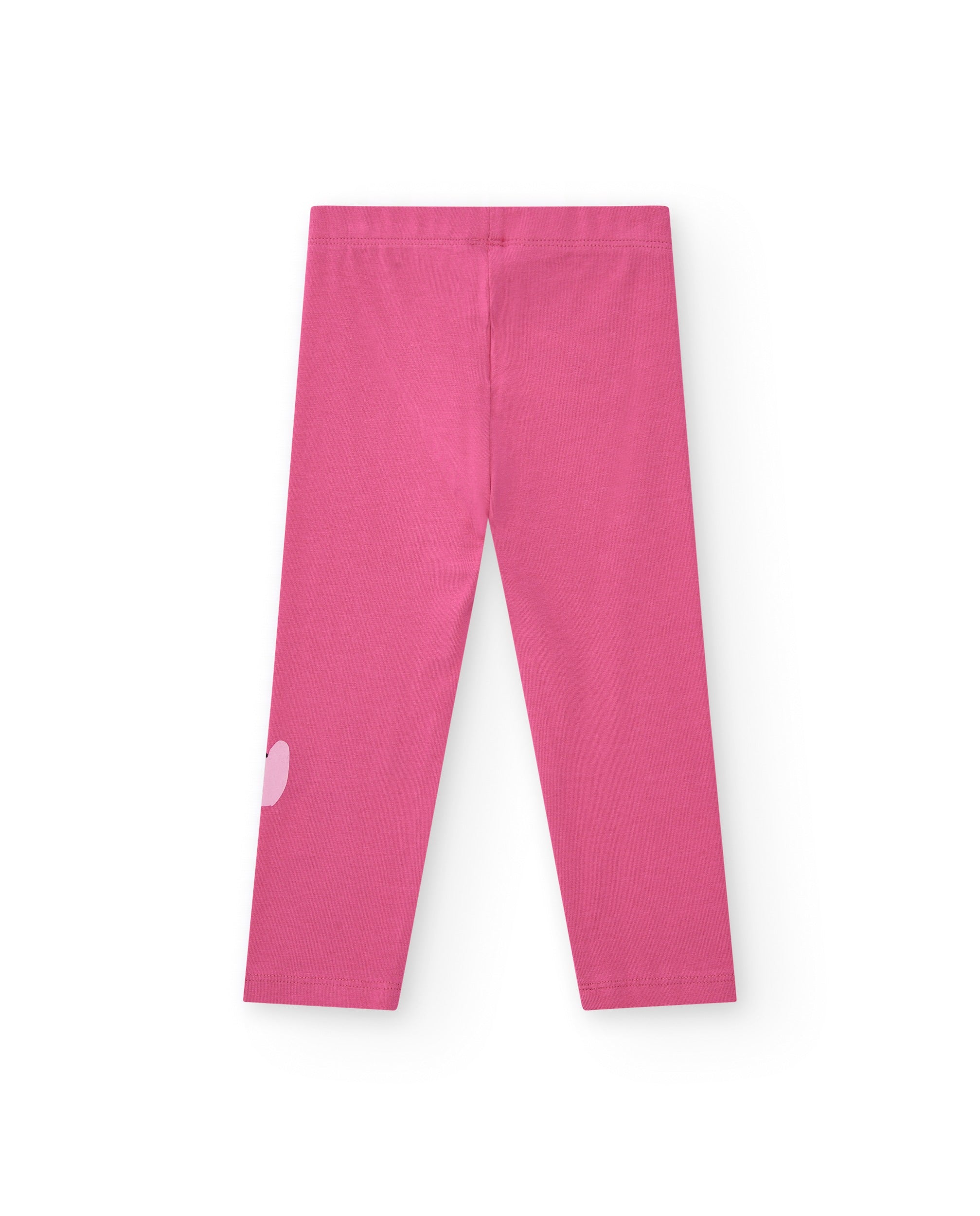 Tuc Tuc Kız Çocuk Kalp Desenli Pembe Tayt