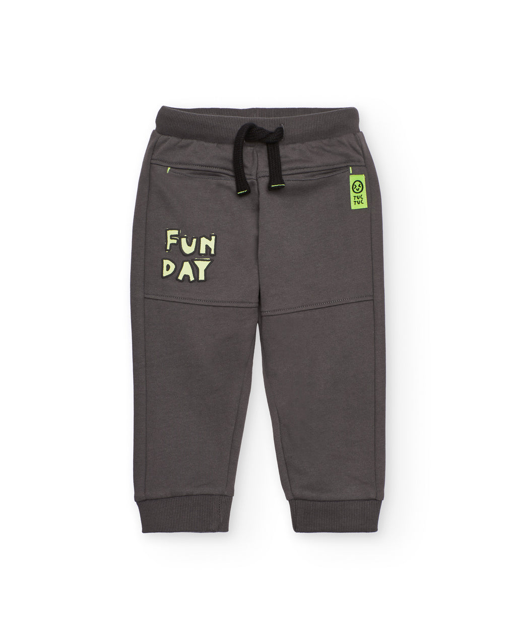 Tuc Tuc erkek çocuk füme jogger eşofman altı – Fun Day baskılı