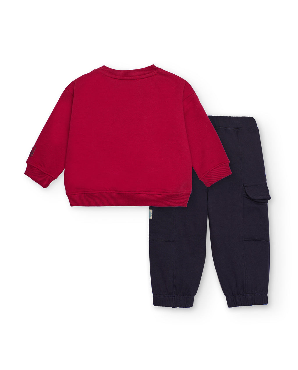 Tuc Tuc Dedektif Köpek Baskılı Sweatshirt & Kargo Cepli Jogger Pantolon 2'li Takım