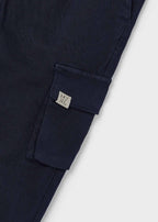 Mayoral 4537 Erkek Çocuk Kargo Jogger Lacivert Pantolon - Riki Baby&Kids