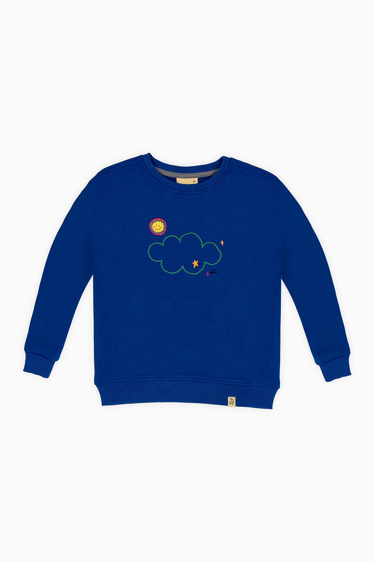 Dreamy Cloud Sweatshirt - Blue - Riki Baby&Kids