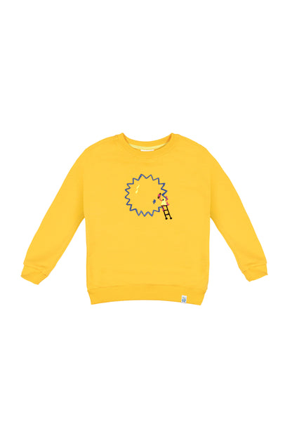 Zig and Zag Sweatshirt - Mango - Riki Baby&Kids