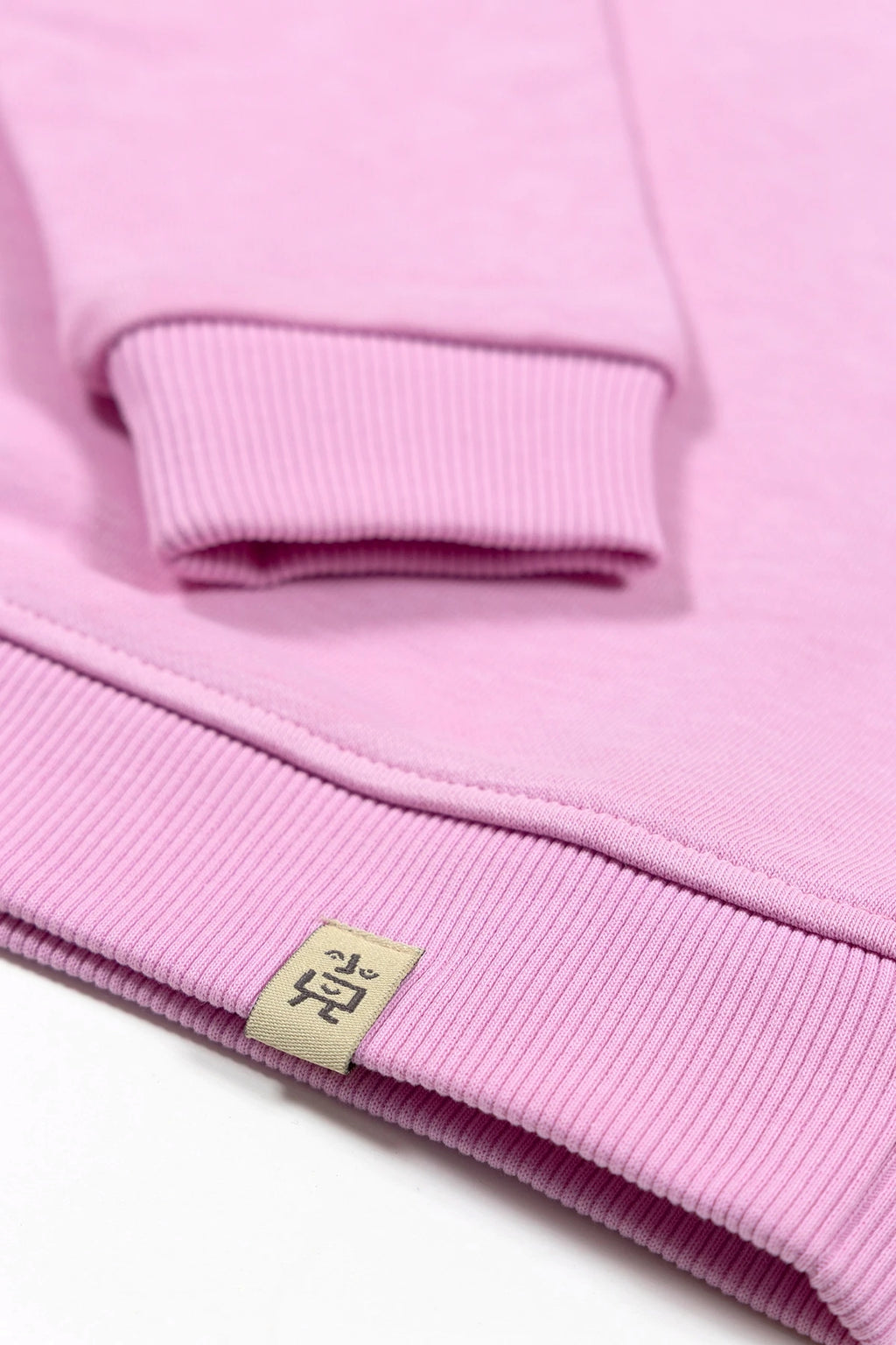 “Cool Ballerinas” %100 Pamuk 3-İplik Pembe Sweatshirt