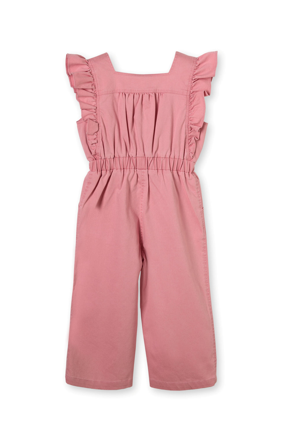 Patique Pembe Denim Tulum