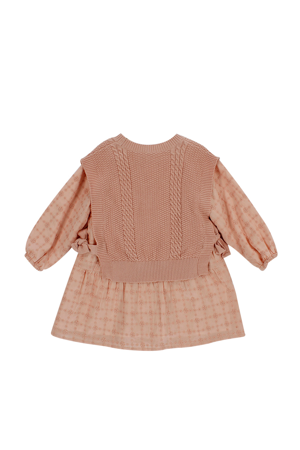 Patique Soft Knit Layer Dress – Triko Süveterli Dokulu Elbise