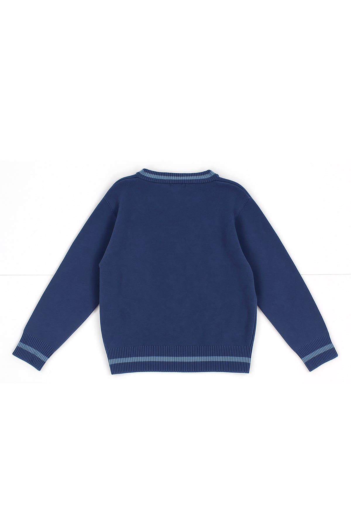 Patique Organik Pamuk Puppy Dreams 3’lü Set – (Nakışlı Hırka + T-Shirt + Gabardin Pantolon)