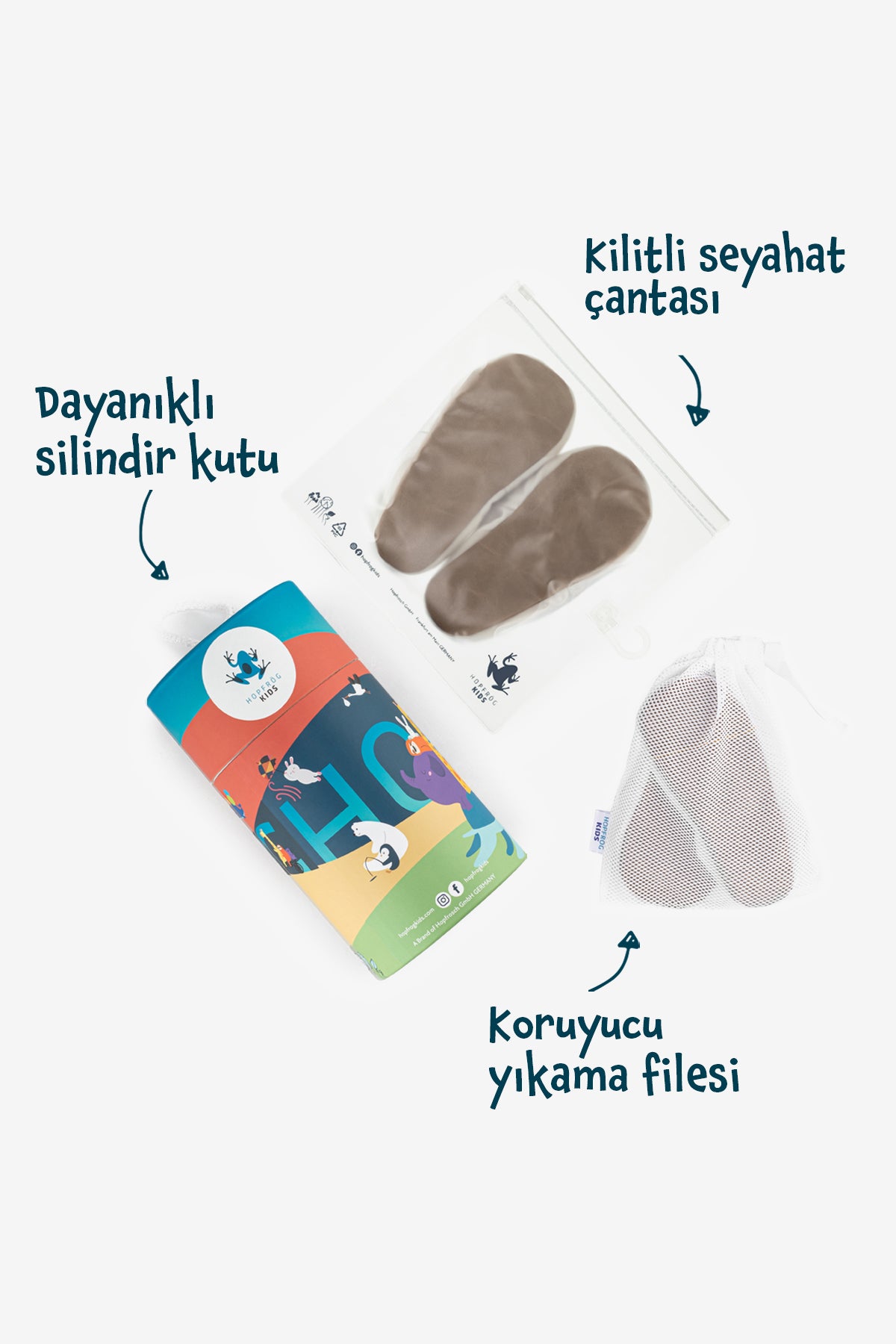 HopFrög Buddy-Buddy Hyper Lacivert Barefoot Akıllı Patik - Riki Baby&Kids