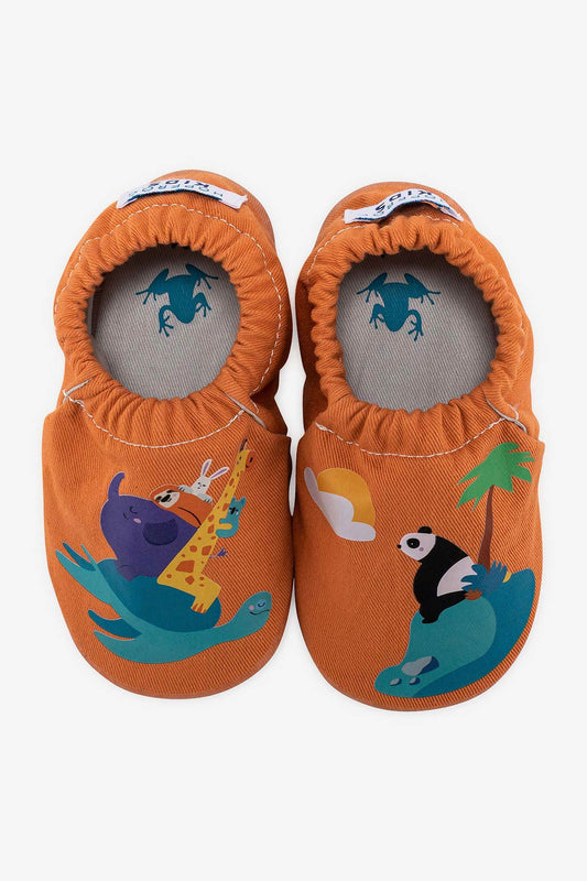 HopFrög Adventure Hyper Tatlı Somon Barefoot Akıllı Patik - Riki Baby&Kids