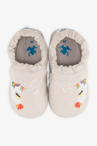 HopFrög Unicorn Hyper Havalı Gri Barefoot Akıllı Patik - Riki Baby&Kids