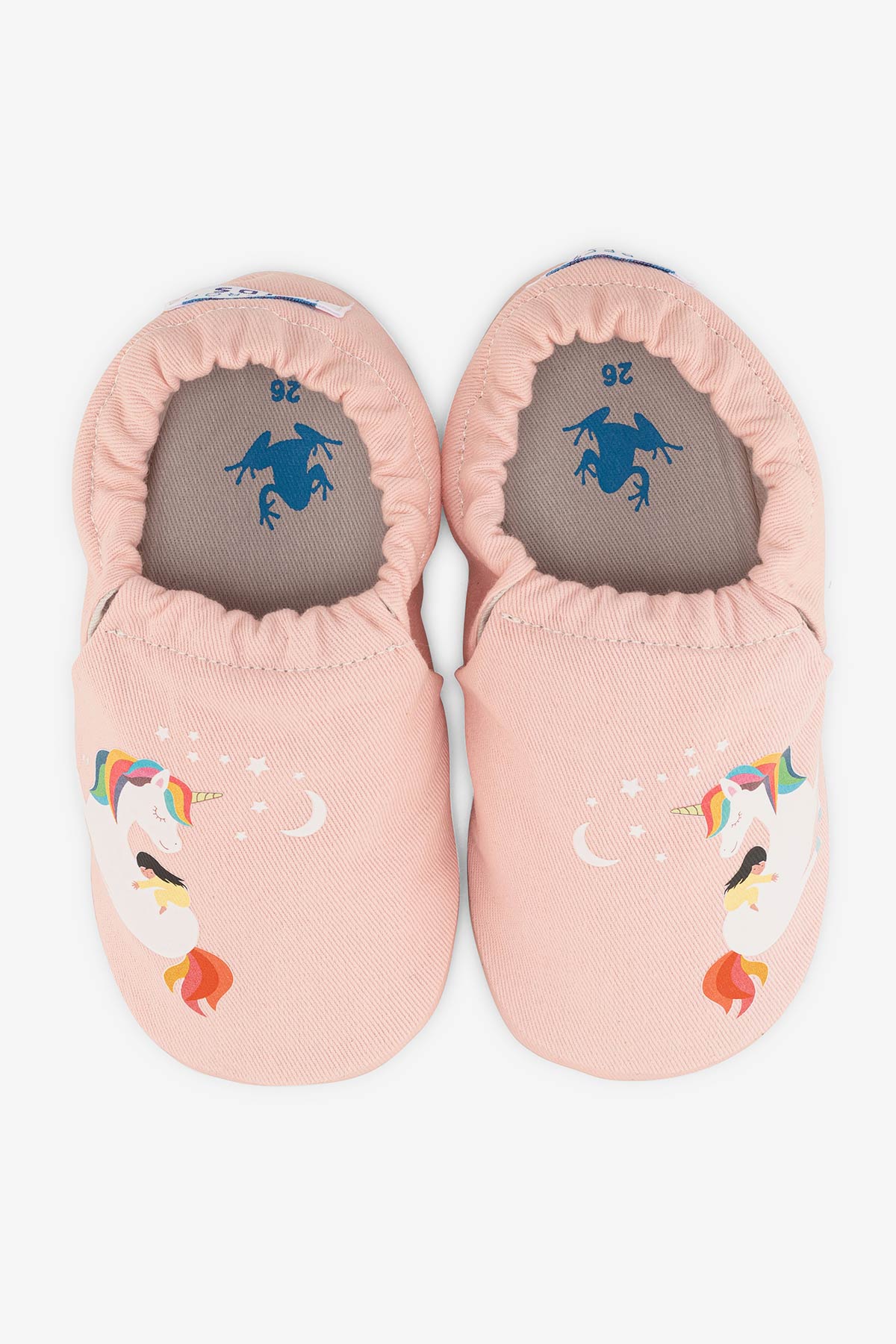 HopFrög Unicorn Hyper Toz Pembe Barefoot Akıllı Patik - Riki Baby&Kids