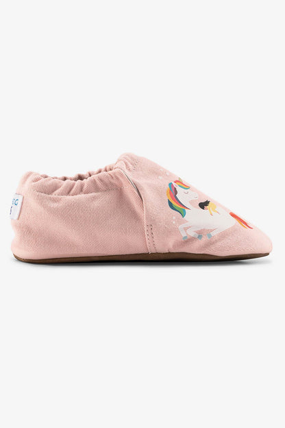 HopFrög Unicorn Hyper Toz Pembe Barefoot Akıllı Patik - Riki Baby&Kids