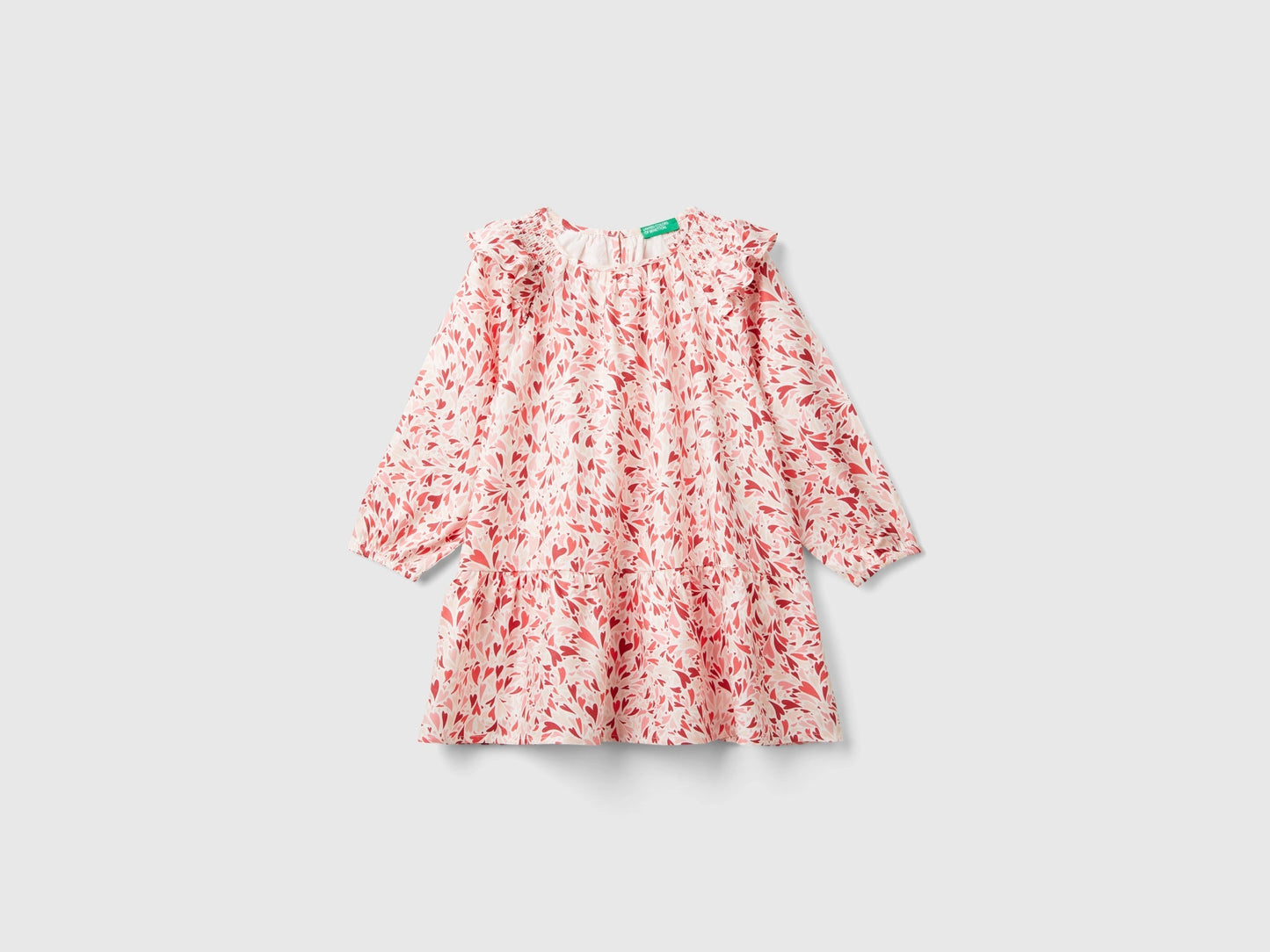 Benetton Kalp Desenli Elbise - Riki Baby&Kids