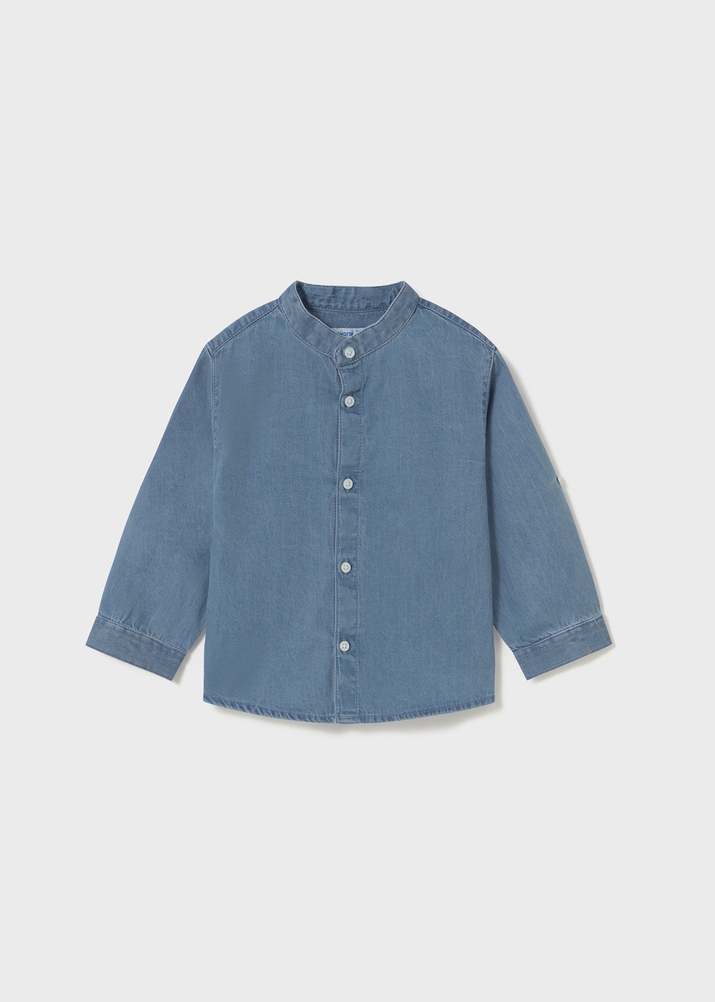 Mayoral 1118 Erkek Bebek Hakim Yaka Denim Gömlek