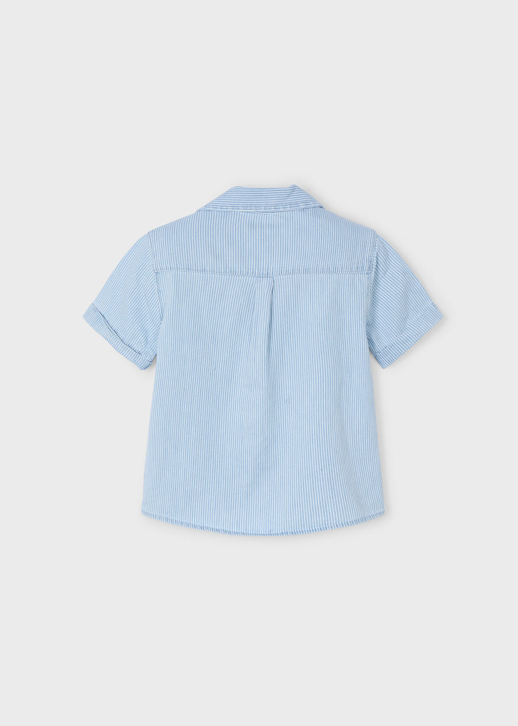Mayoral 3116 Erkek Çocuk Çizgili Cepli Denim Gömlek