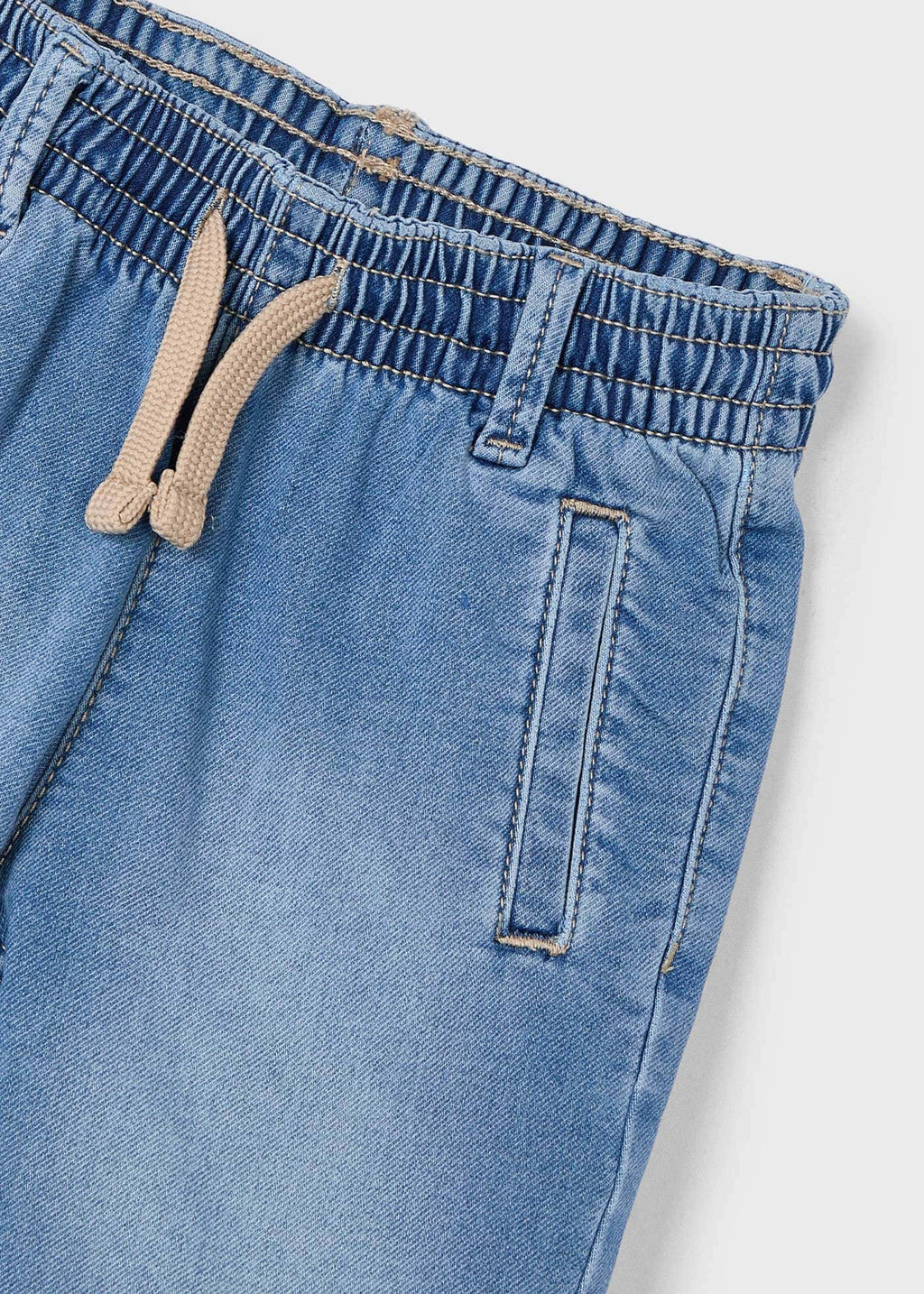 Mayoral 3222 Erkek Çocuk Yumuşak Denim Şort