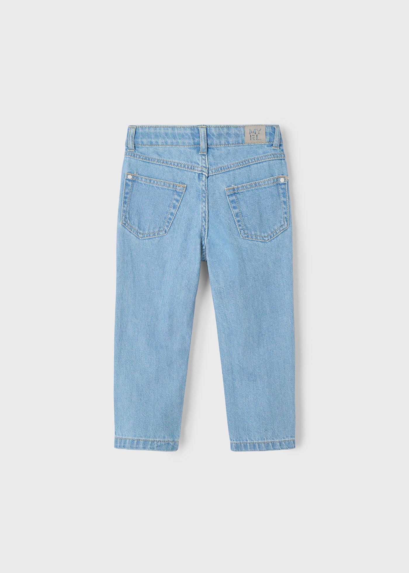 Mayoral 3554 Kız Çocuk Mom Jean Cep Detaylı