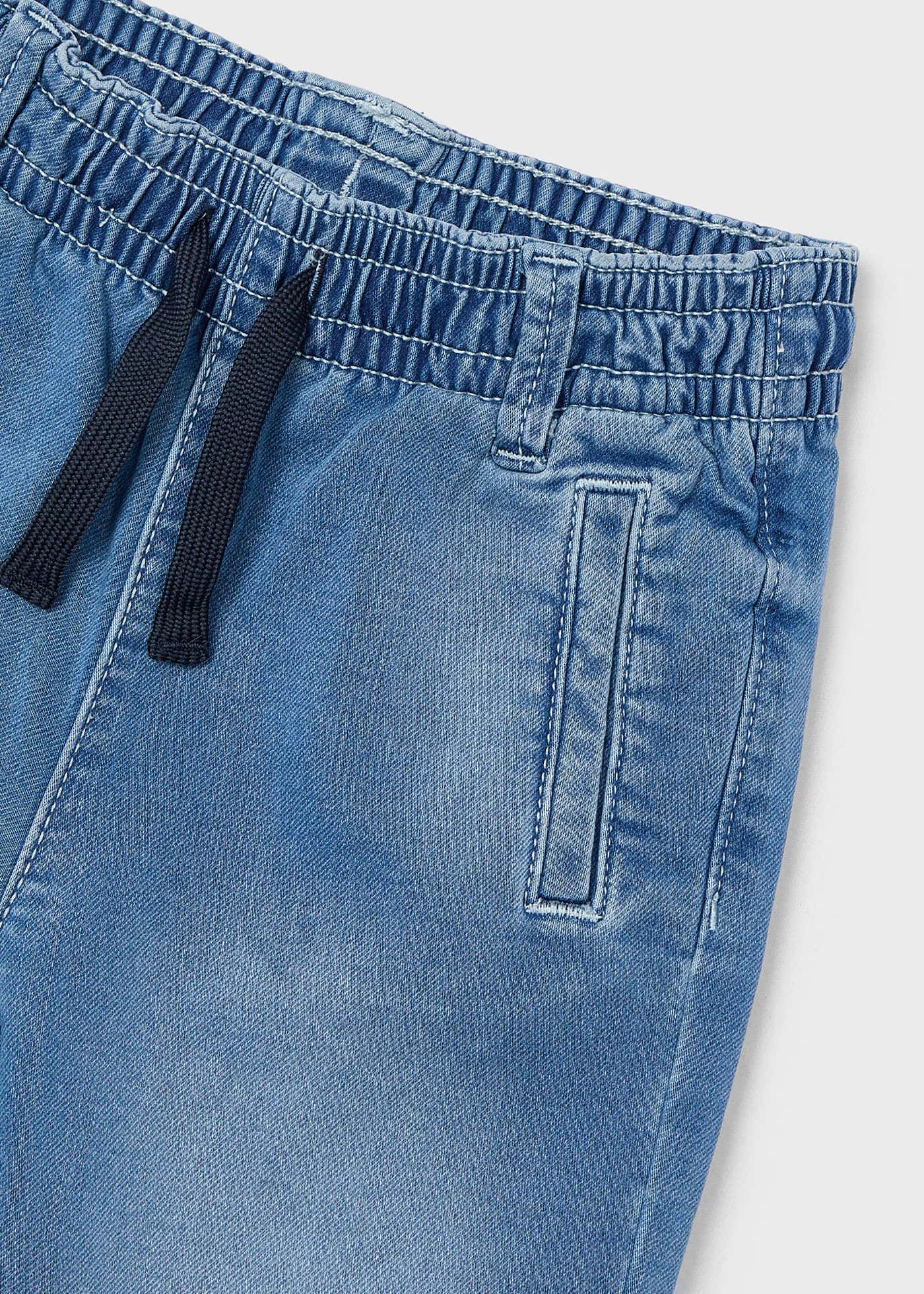 Mayoral 3564 Erkek Çocuk Yumuşak Denim Jogger Pantolon