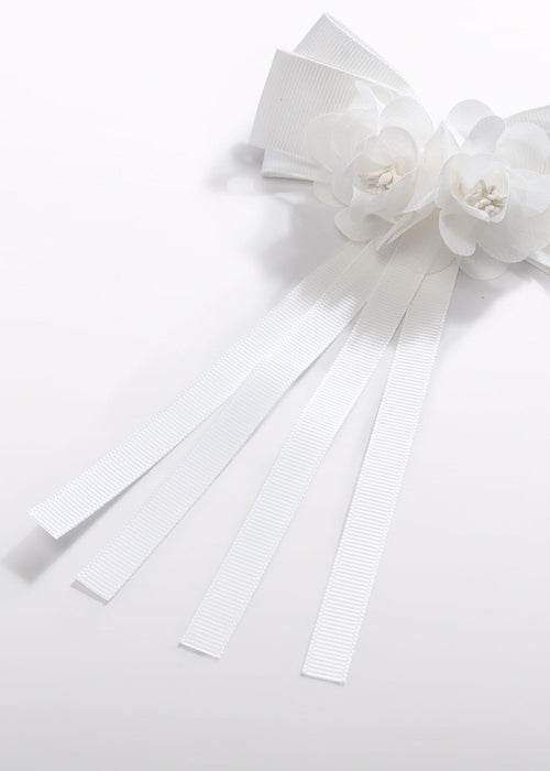 Abel & Lula 5438 Çiçekli Kurdelalı Toka