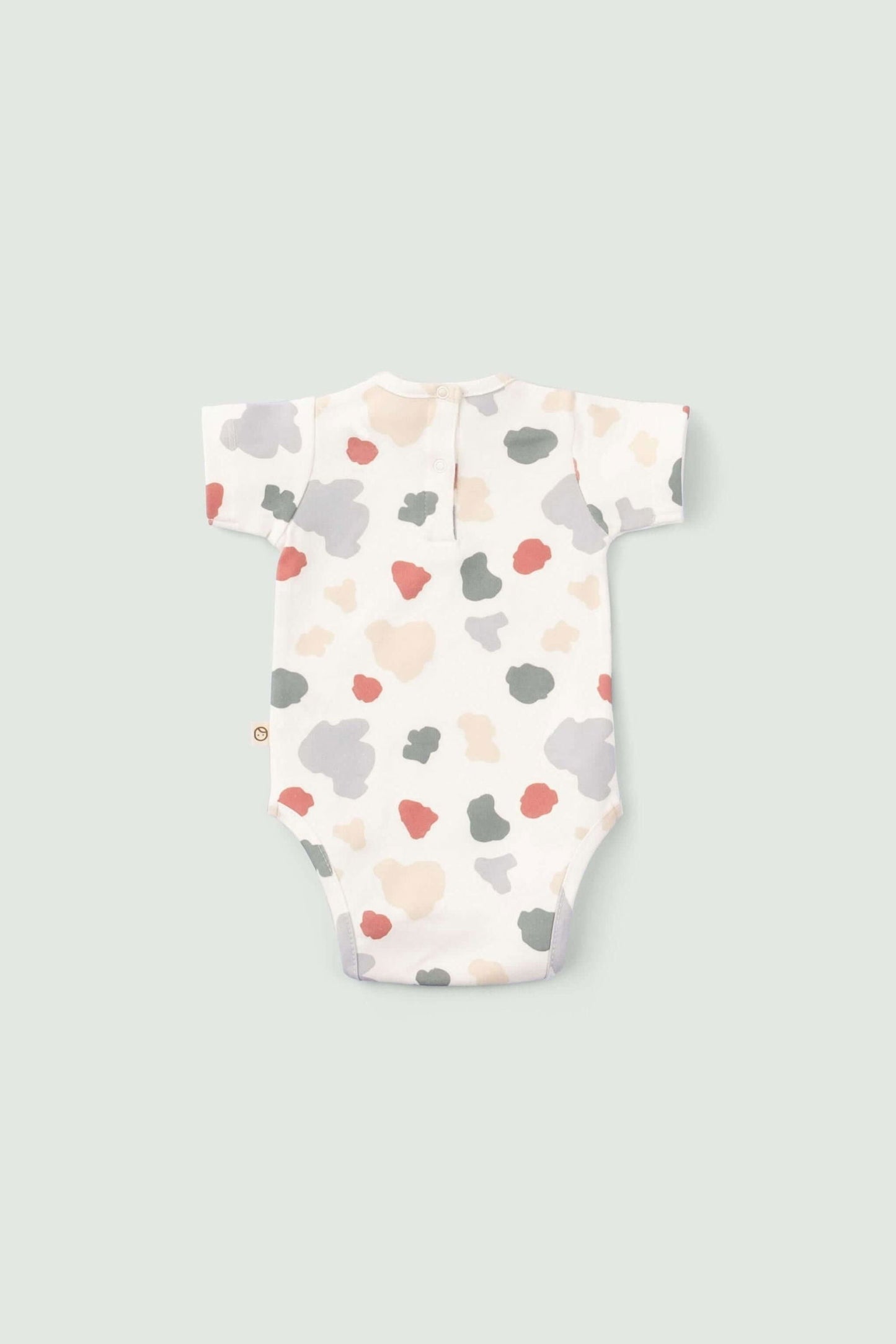 2'li Kısa Kollu Organik Pamuk Bebek Body Seti Animal Desenli - Riki Baby&Kids
