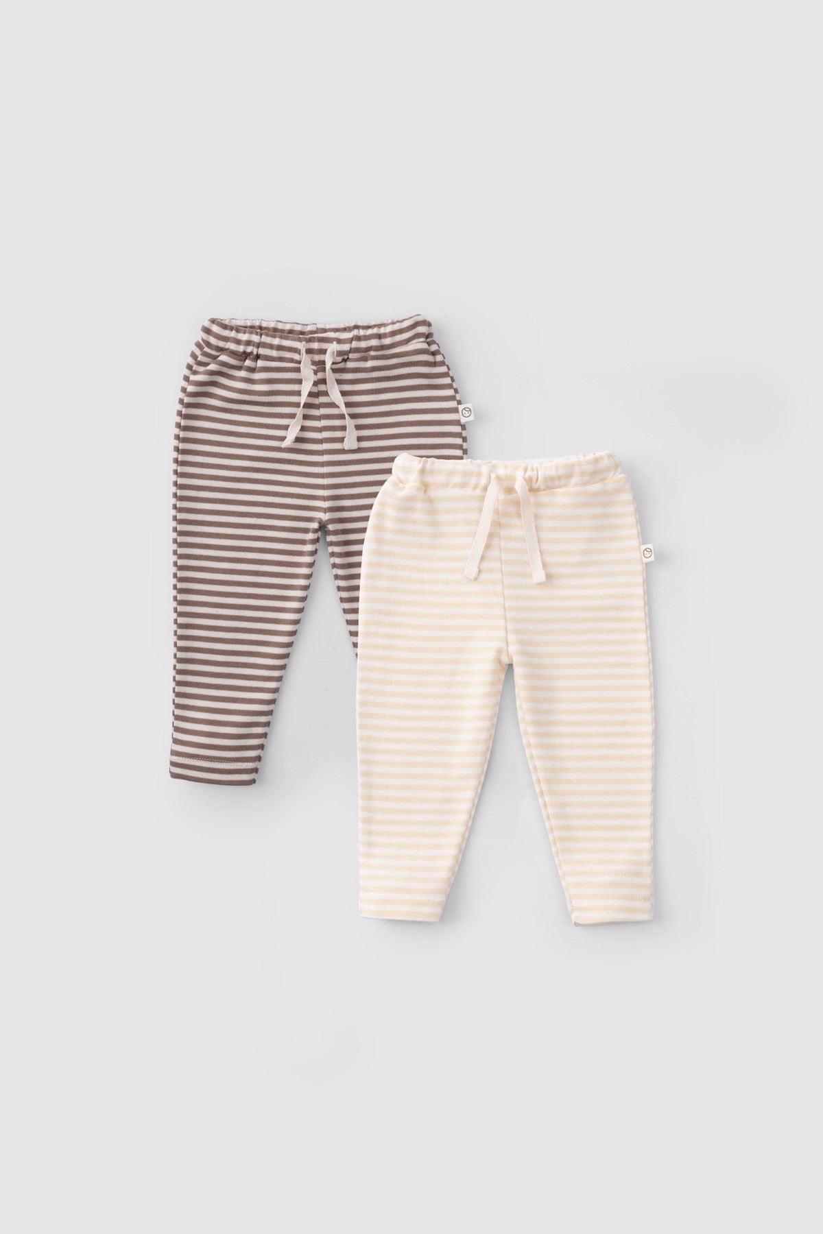 2'li Organik Pamuk Bebek Pantolonu Playtime - Riki Baby&Kids