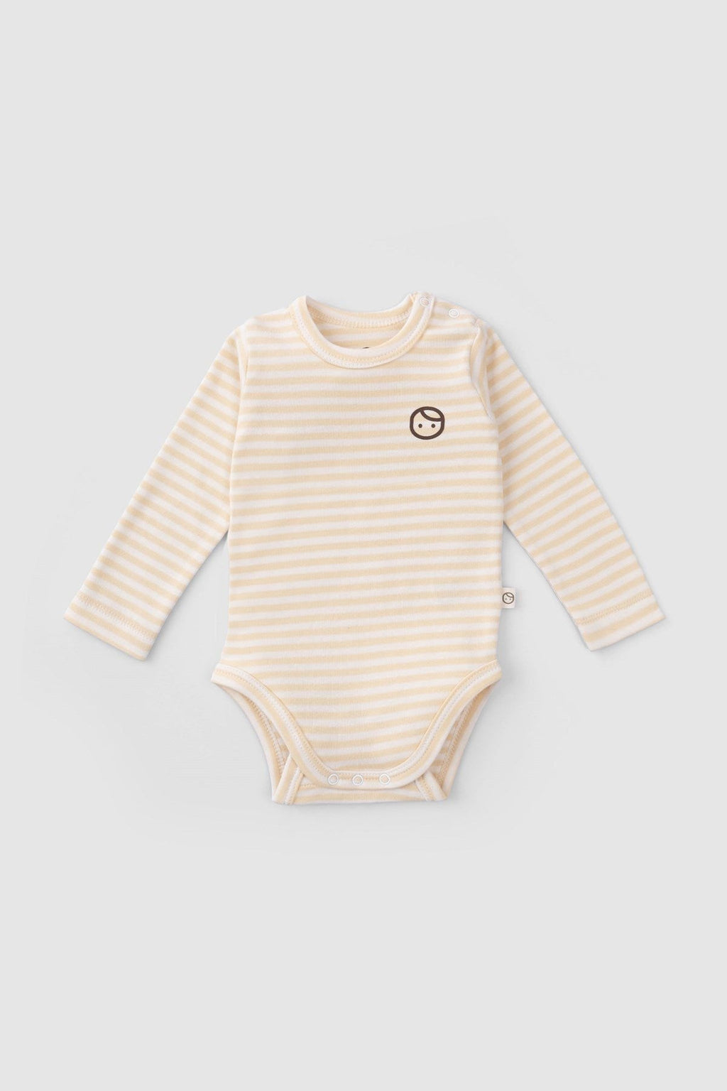 2'li Uzun Kollu Ayarlanabilir Çıtçıtlı Organik Pamuk Zıbın Playtime - Riki Baby&Kids