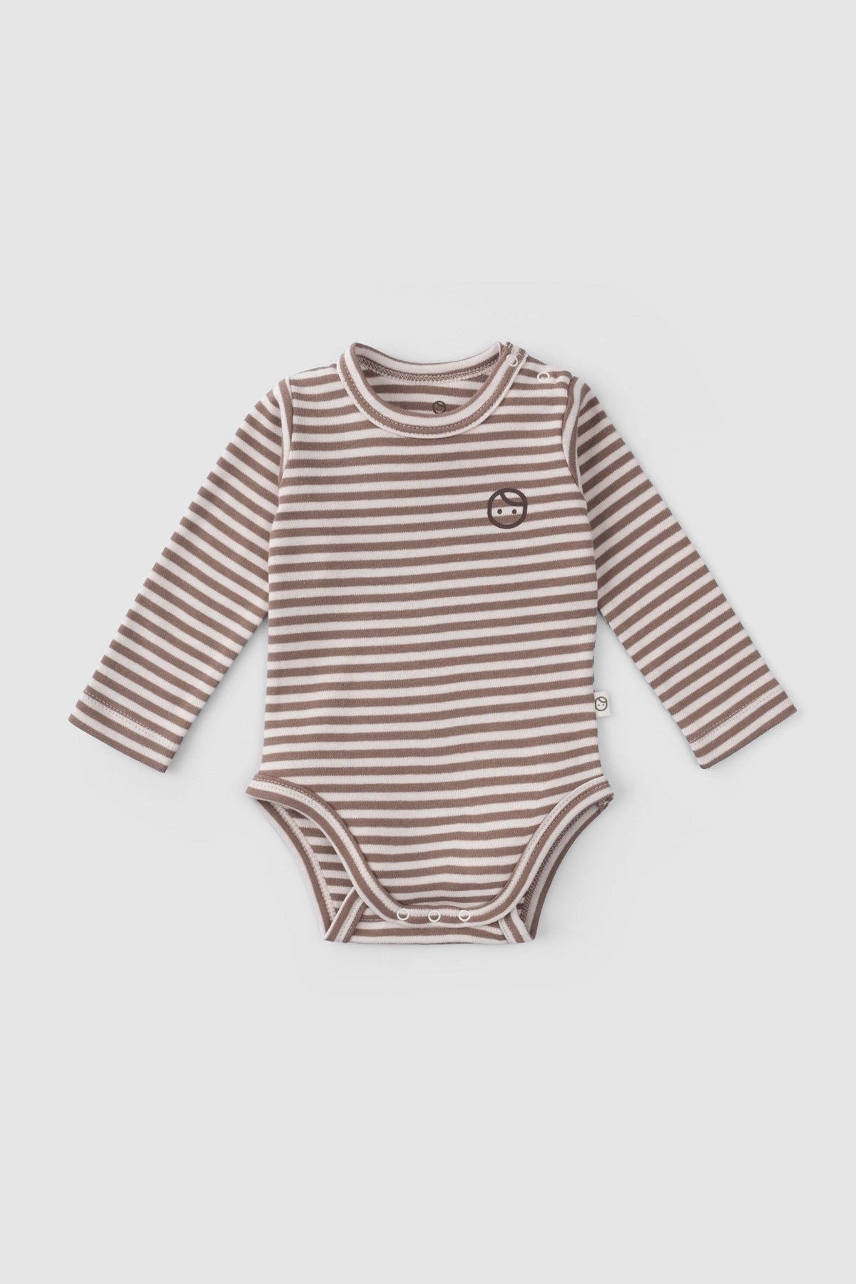2'li Uzun Kollu Ayarlanabilir Çıtçıtlı Organik Pamuk Zıbın Playtime - Riki Baby&Kids