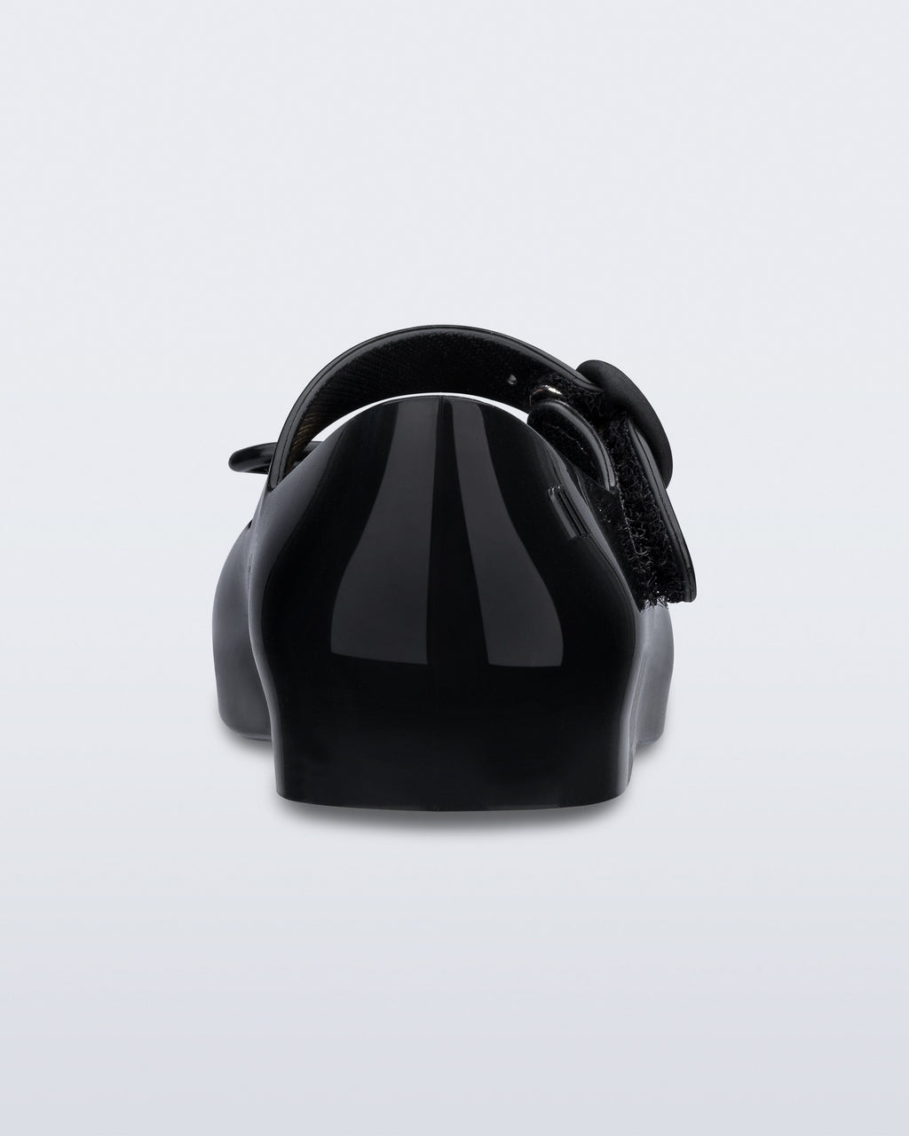 Mini Melissa Sweet Love siyah arka topuk görünümü