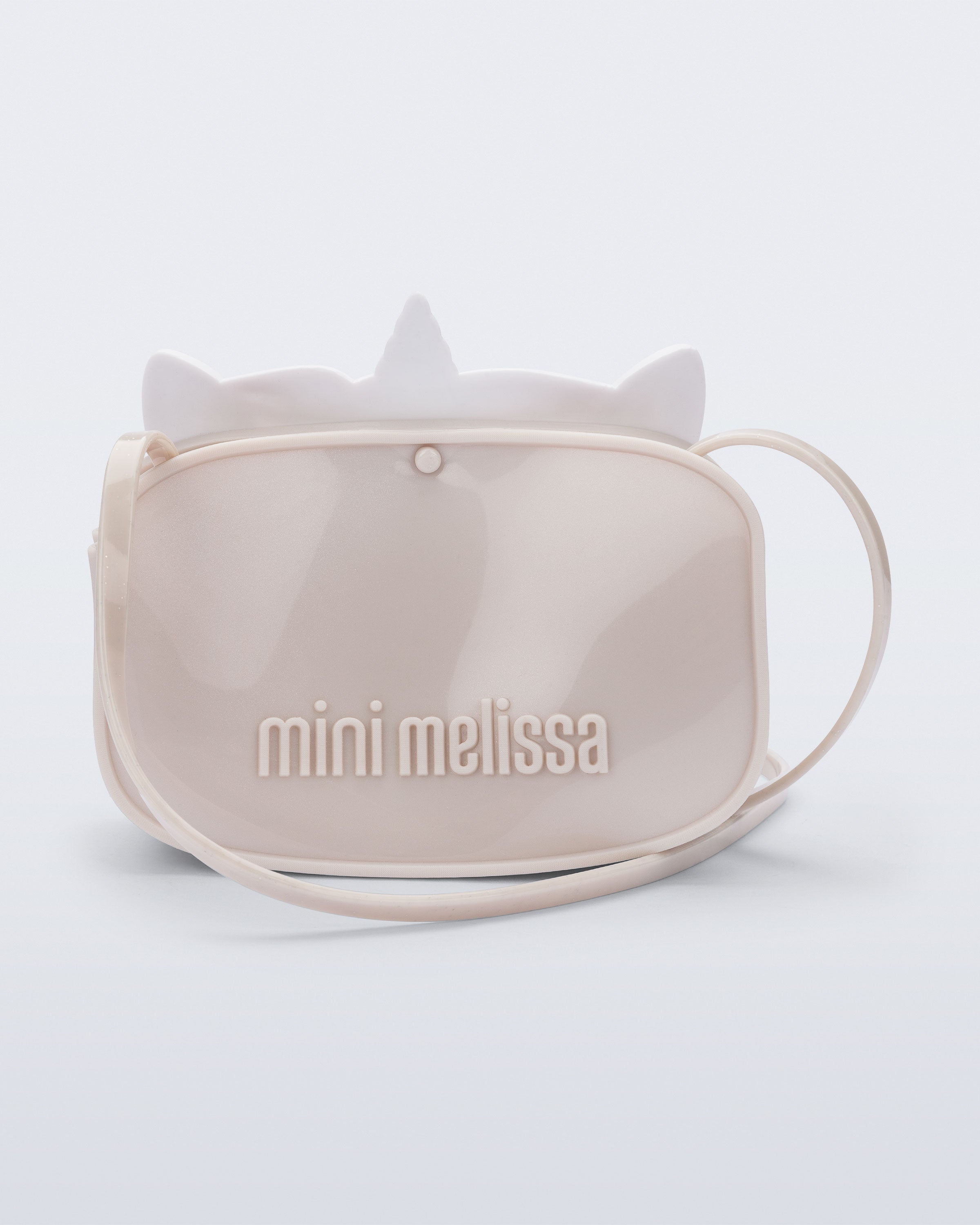 Mini Melissa Dreamy Uni Bag bej renk mini melissa logolu arka görünüm