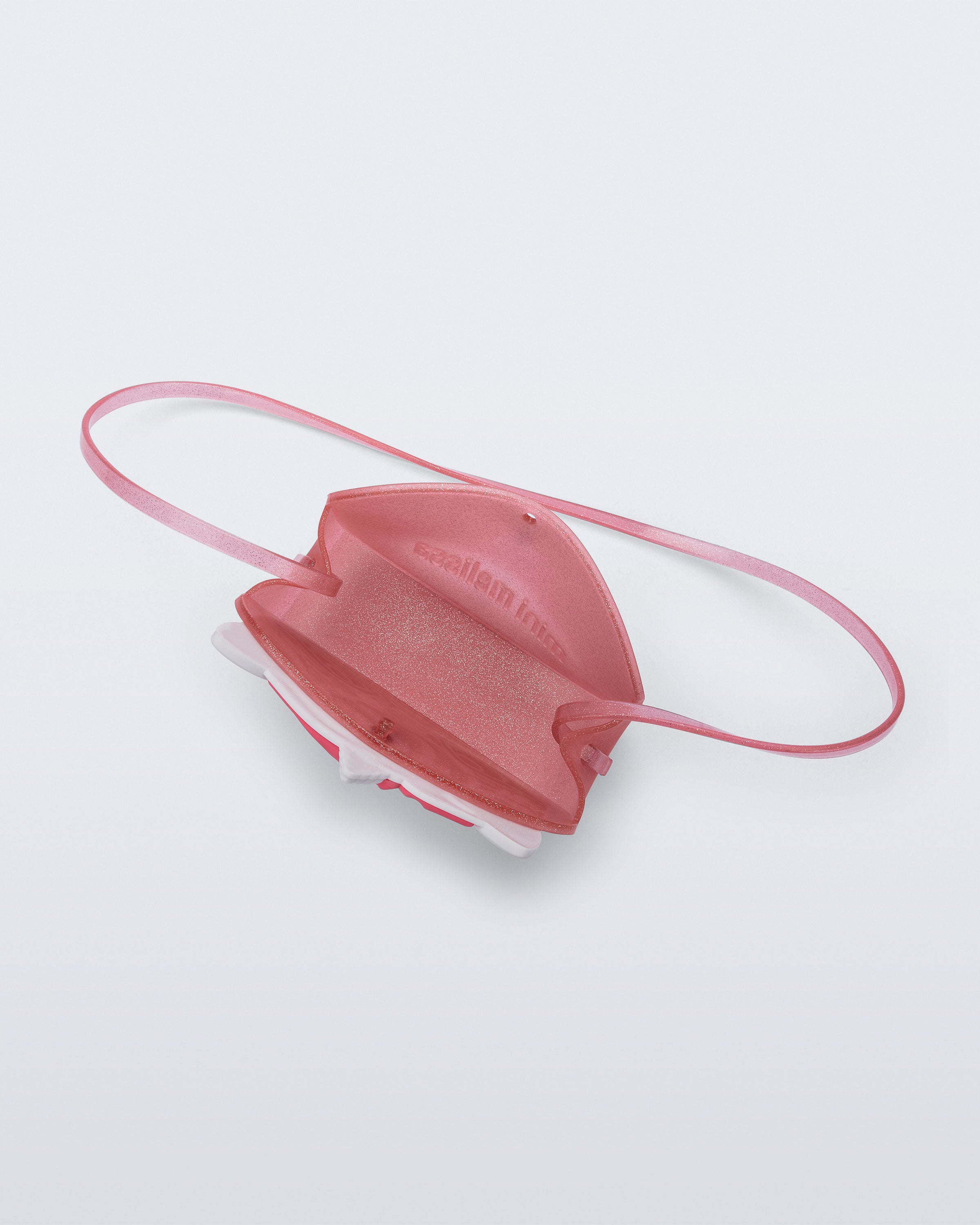 Mini Melissa Dreamy Uni Bag iç hacim detaylı mini çocuk çantası