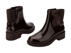 Melissa Chelsea Boot Dark Brown – çift bot arkadan görünüm, modern tasarım ve konforlu yapı.