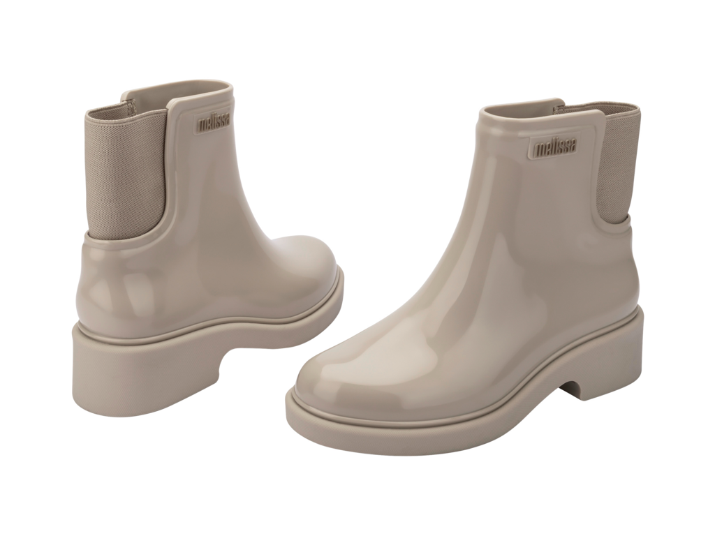 Melissa Chelsea Boot bej, kadın bot koleksiyonu için çaprazdan görünüm