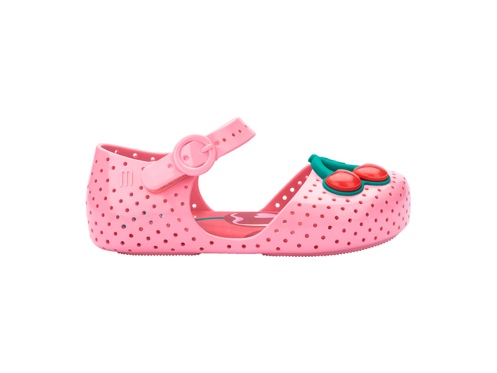 Mini Melissa Furadinha Pop Pembe Ayakkabı
