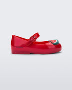Mini Melissa Sweet Love Picnic ayarlanabilir tokalı kız çocuk ayakkabısı yan görünüm