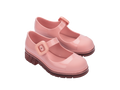 Mini Melissa June INF pembe Mary Jane ayakkabı çifti, önden görünüm, zarif ve modern tasarım