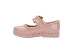 Mini Melissa Hip Ballerina pembe kız çocuk ayakkabısı esnek yapı ve güvenli bant