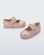 Mini Melissa Hip Ballerina Pembe Çiçekli Kız Çocuk Ayakkabısı | 22-30 Numara | İkonik Kokulu