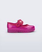 Mini Melissa Hip Ballerina Baby pembe simli çocuk ayakkabısı, günlük kullanım için ideal