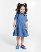 mini melissa colors baby çocuk sandalet manken üzerinde görünüm