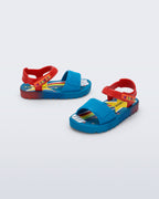 mini melissa colors baby sandalet mix renk ön görünüm