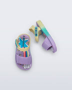 Mini Melissa Colors ultra hafif çocuk sandalet taban görünümü