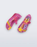 Mini Melissa Ultragirl Colors Baby üstten görünüm yıldız aplikesi