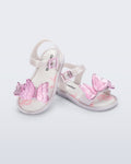 Mini Melissa Fly Sandal III Baby kelebek detaylı bebek sandalet – ön görünüm