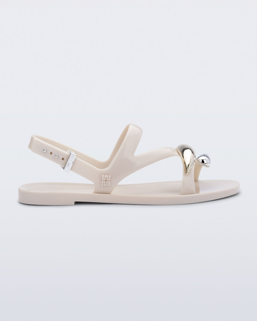 Melissa Iris Sandal bej gold yan görünüm sandalet