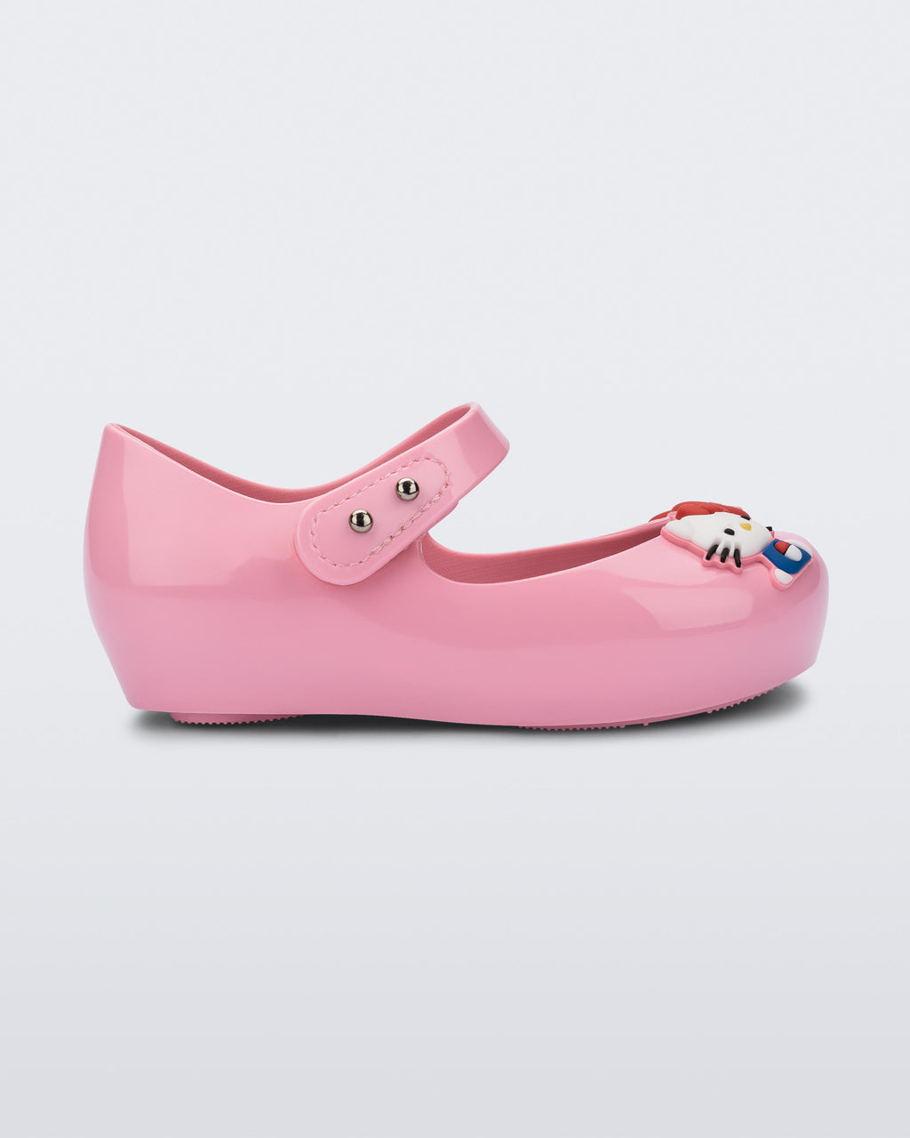 Mini Melissa Hello Kitty Baby pembe kız bebek ayakkabı yan görünüm