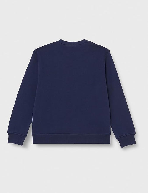 Benetton Bisiklet Yaka Mix Mavi Sweatshirt - Riki Baby&Kids